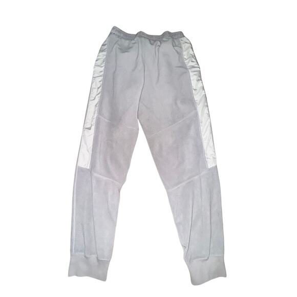 Nike Winterized Fleece Jogger Pants Men's Size S Light Gray White Pockets - Picture 4 of 7